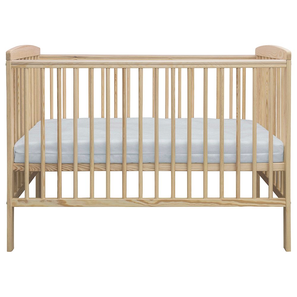 Kinder Valley Sydney Compact Cot w Kinder Flow Mattress Natural